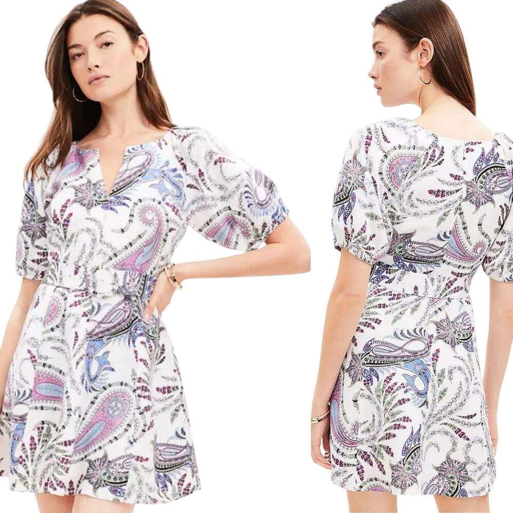 Ann Taylor LOFT Linen Blend Dress